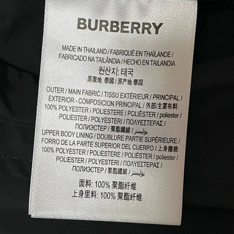 Burberry Burberry Black Polyester Men's Jacket S Size Size US S / EU 44-46 / 1 - 5 Thumbnail