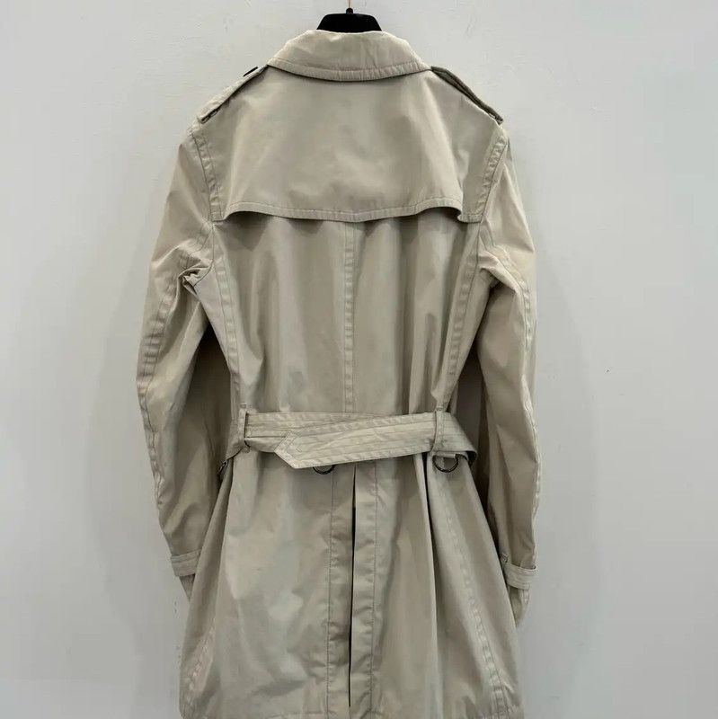 Burberry Burberry Men's Beige Cotton Trench Coat Size US S / EU 44-46 / 1 - 2 Thumbnail