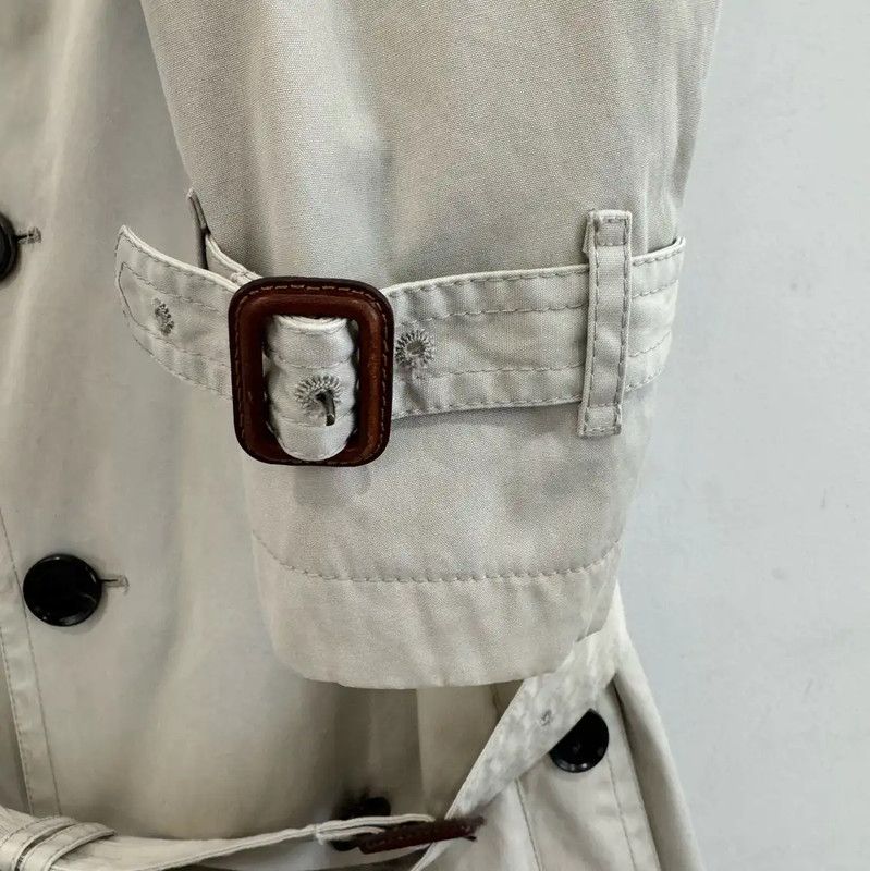 Burberry Burberry Men's Beige Cotton Trench Coat Size US S / EU 44-46 / 1 - 4 Thumbnail