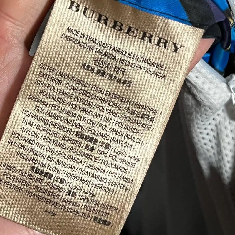 Burberry Burberry Colorful Graphic Men's Jacket Size US XL / EU 56 / 4 - 4 Thumbnail