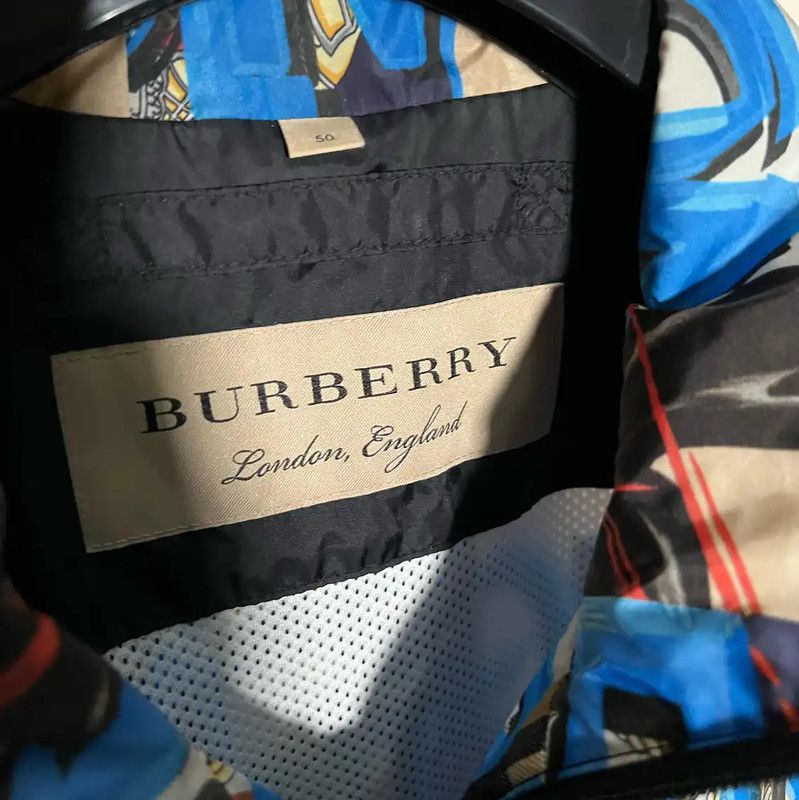 Burberry Burberry Colorful Graphic Men's Jacket Size US XL / EU 56 / 4 - 3 Thumbnail