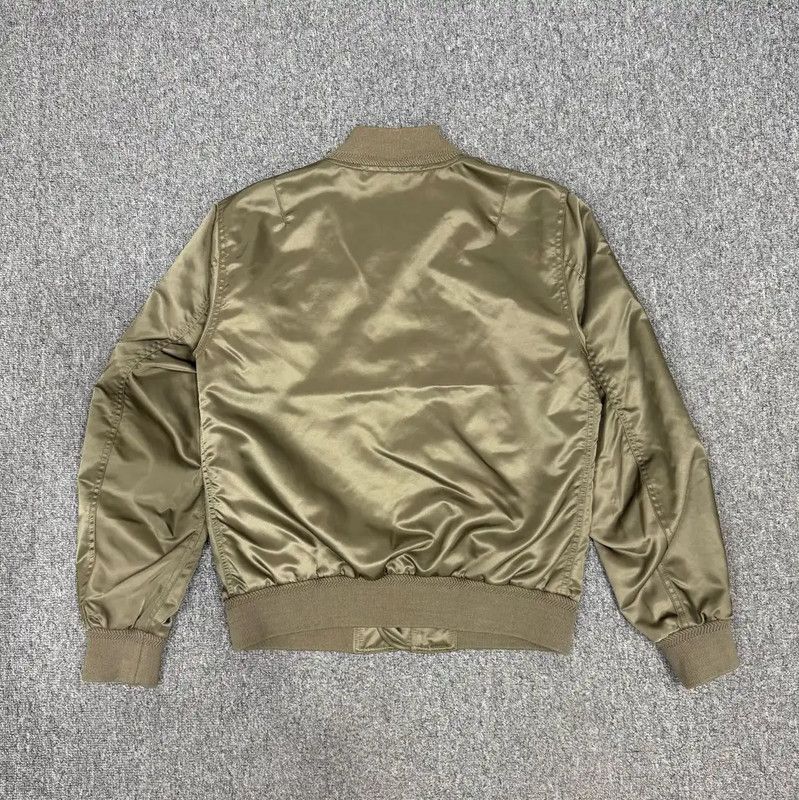 Burberry Burberry Men's Green Polyester Bomber Jacket Size US M / EU 48-50 / 2 - 2 Thumbnail