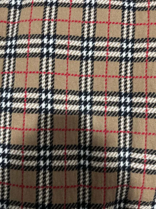 Burberry Burberry Men's Wool Embroidered Plaid Sweater Size US M / EU 48-50 / 2 - 3 Thumbnail