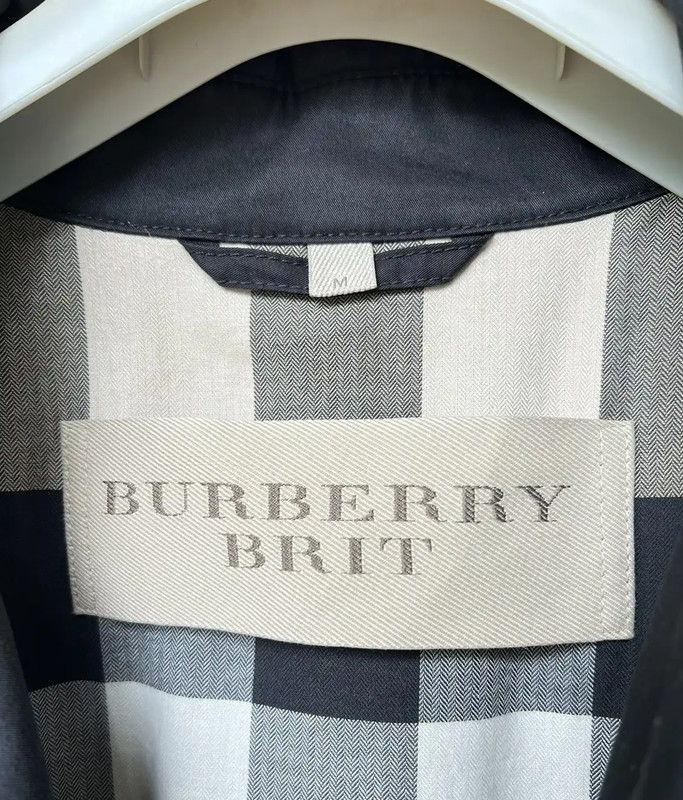 Burberry Burberry Black Cotton Men's Coat Size US M / EU 48-50 / 2 - 5 Thumbnail