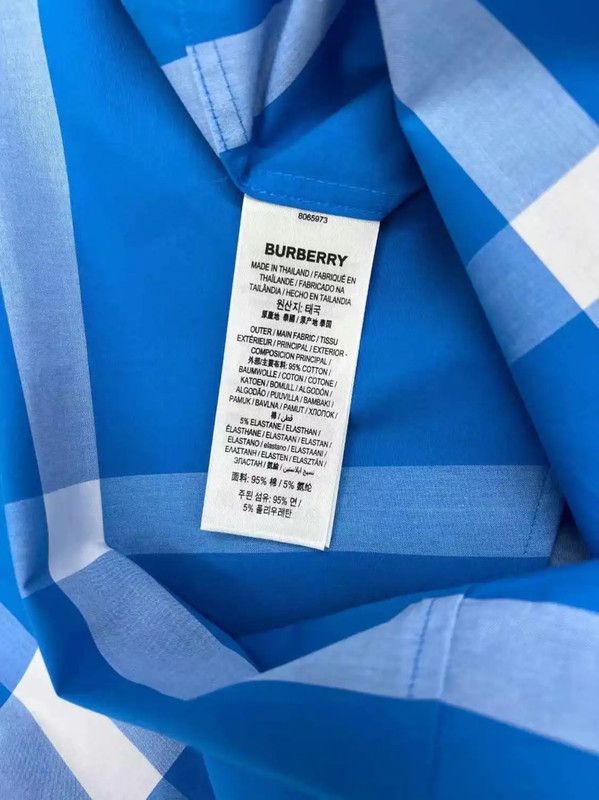 Burberry Burberry Spring Casual Blue Long Sleeve Shirt Size US M / EU 48-50 / 2 - 6 Thumbnail
