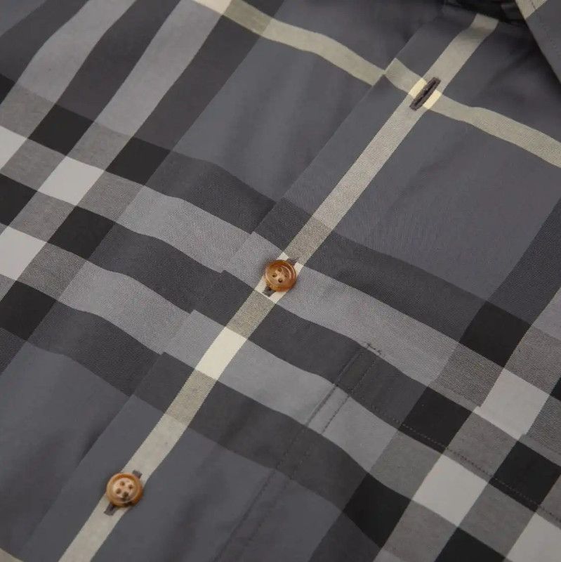 Burberry Burberry Multi-Color Plaid Long Sleeve Shirt Size US S / EU 44-46 / 1 - 4 Thumbnail