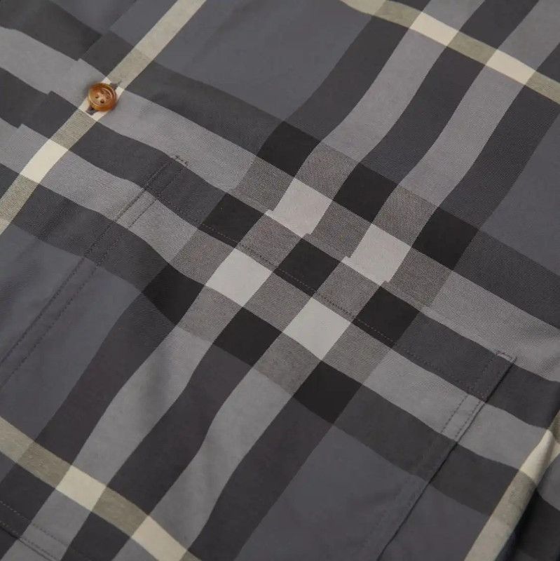 Burberry Burberry Multi-Color Plaid Long Sleeve Shirt Size US S / EU 44-46 / 1 - 5 Thumbnail