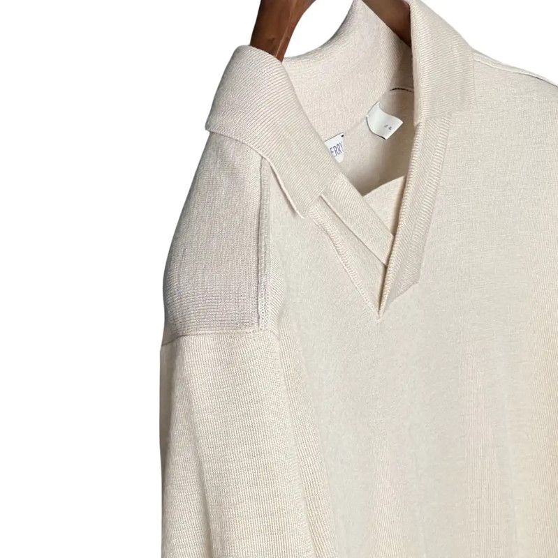 Burberry Summer White Wool Short Sleeve Polo