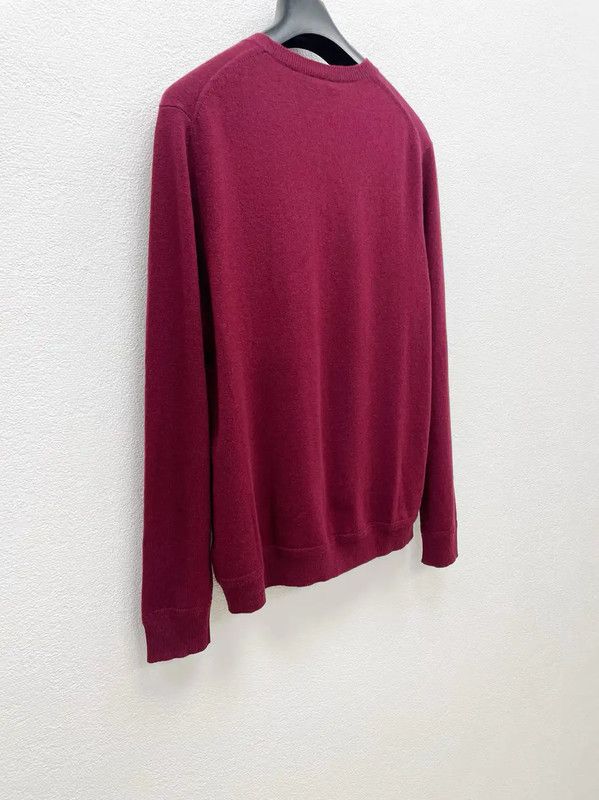 Burberry Burberry Men's Burgundy Cashmere Cardigan Size US XS / EU 42 / 0 - 2 Thumbnail