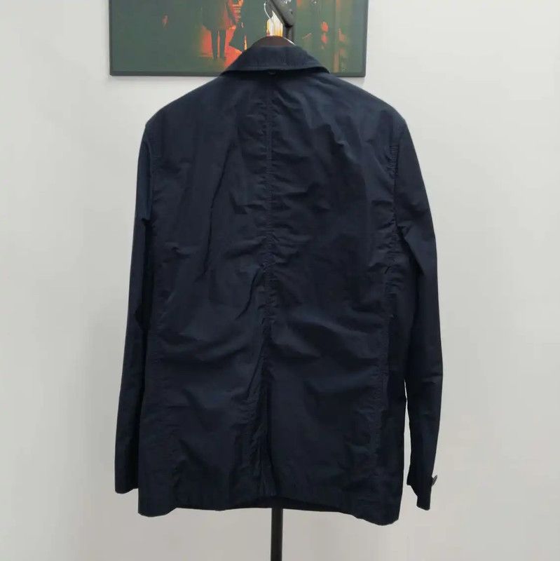 Burberry Burberry Men's Dark Blue Lightweight Outer Jacket Size US L / EU 52-54 / 3 - 2 Thumbnail