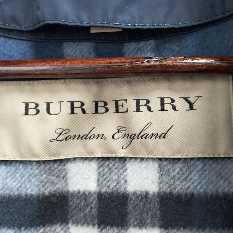 Burberry Burberry Men's Dark Blue Lightweight Outer Jacket Size US L / EU 52-54 / 3 - 3 Thumbnail