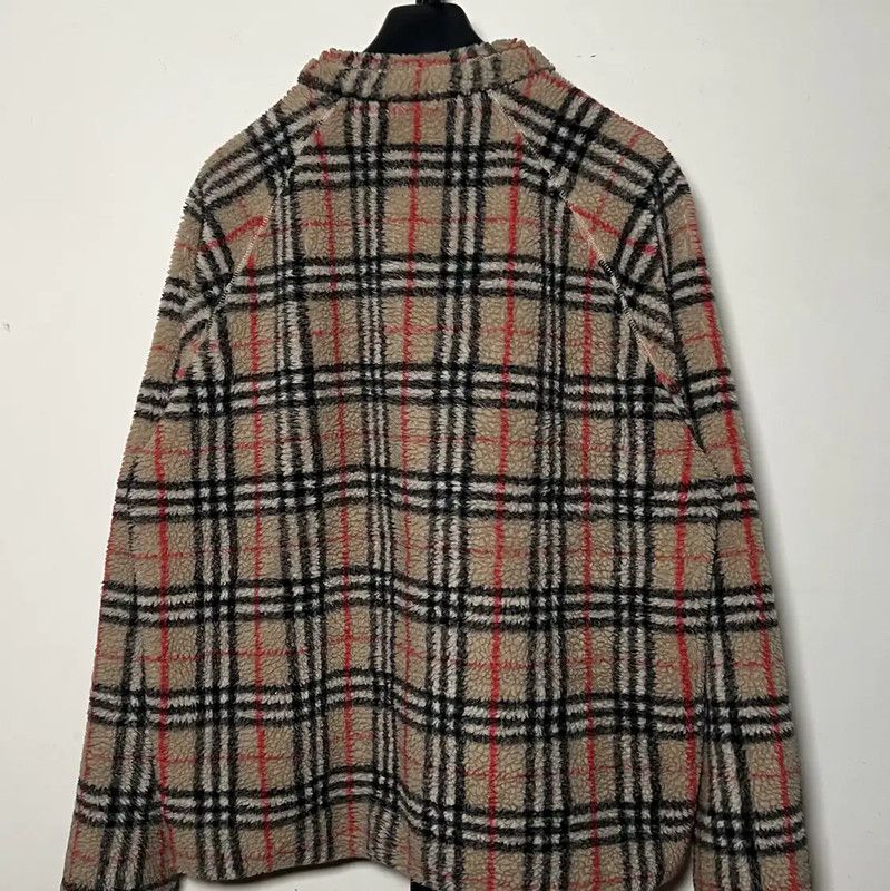 Burberry Burberry Men's Khaki Check Jacket in XL Size US XL / EU 56 / 4 - 2 Thumbnail