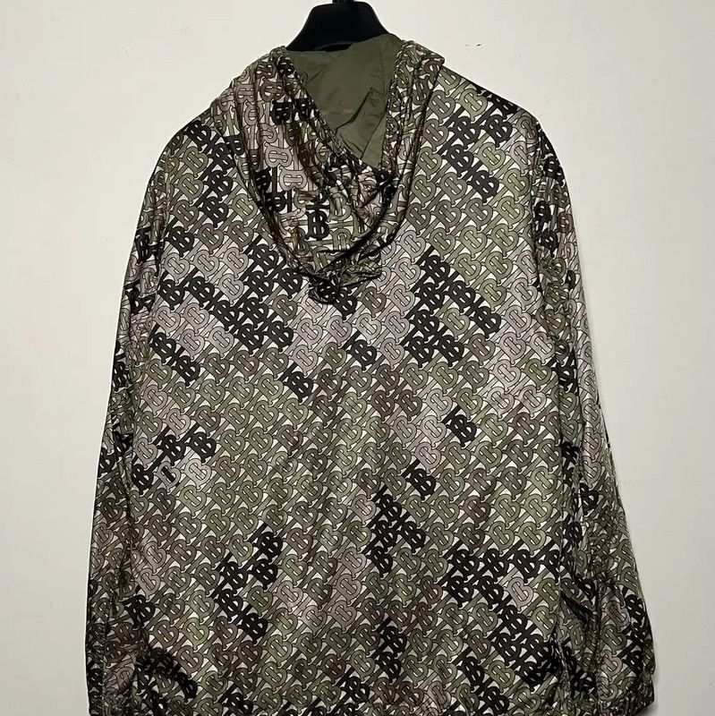 Burberry Burberry Green Recycled Fiber Men's Jacket Size US XL / EU 56 / 4 - 2 Thumbnail