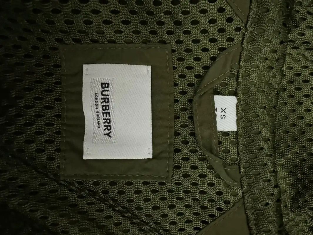 Burberry Burberry Military Green Nylon Hooded Jacket Size US XS / EU 42 / 0 - 4 Thumbnail