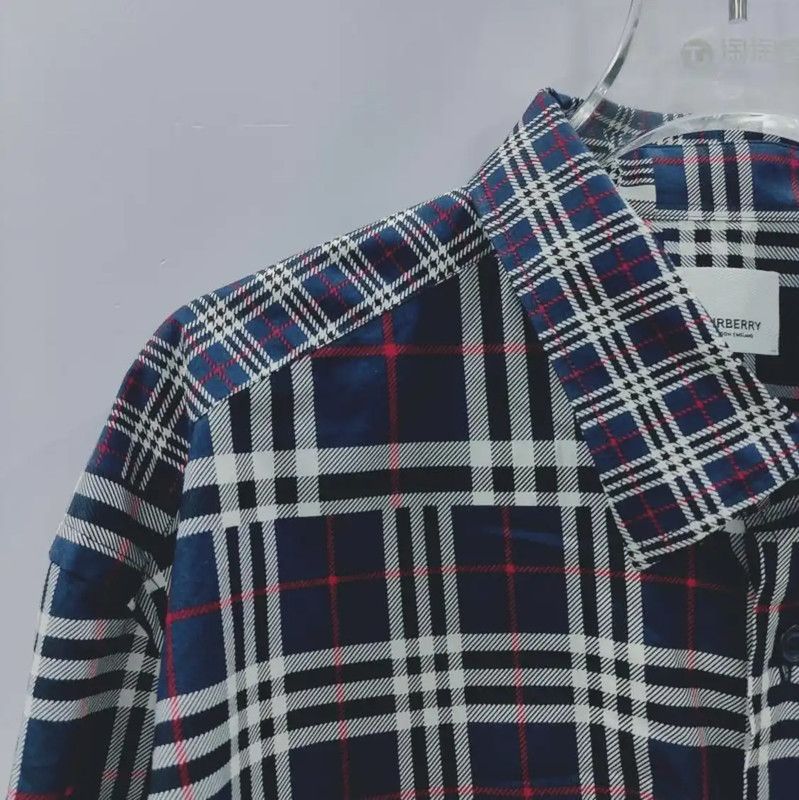 Burberry Burberry Color Blocked Cotton Shirt for Men Size US XXL / EU 58 / 5 - 3 Thumbnail