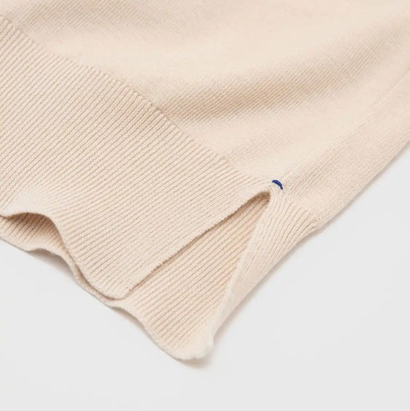 Burberry Burberry Ivory Wool Short Sleeve T-Shirt Size US M / EU 48-50 / 2 - 6 Thumbnail