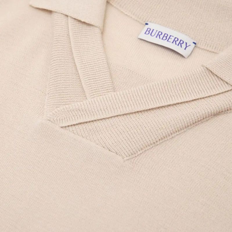 Burberry Burberry Short-Sleeve Wool T-Shirt for Men Size US S / EU 44-46 / 1 - 4 Thumbnail