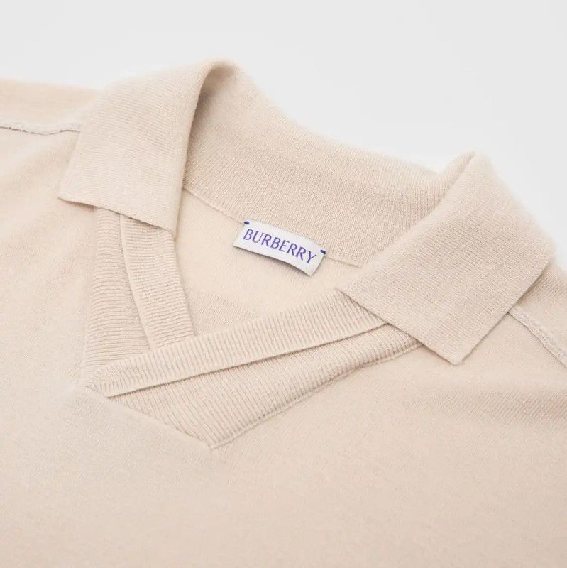 Burberry Burberry Men's Short Sleeve Wool T-Shirt Size US XL / EU 56 / 4 - 3 Thumbnail