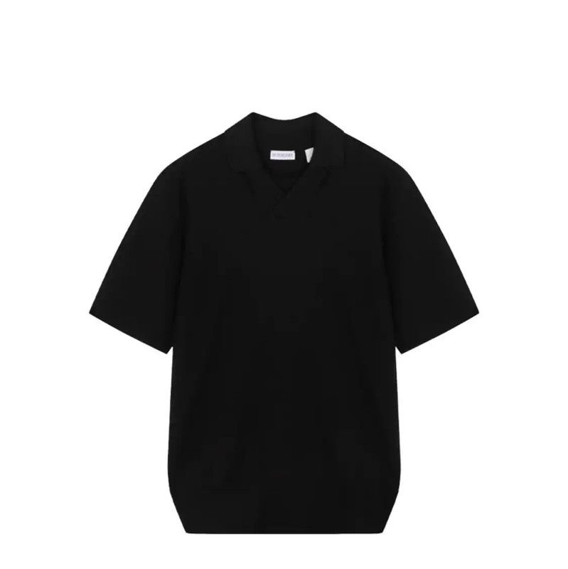 Burberry Burberry Black Wool Short Sleeve T-Shirt Size US XL / EU 56 / 4 - 3 Thumbnail