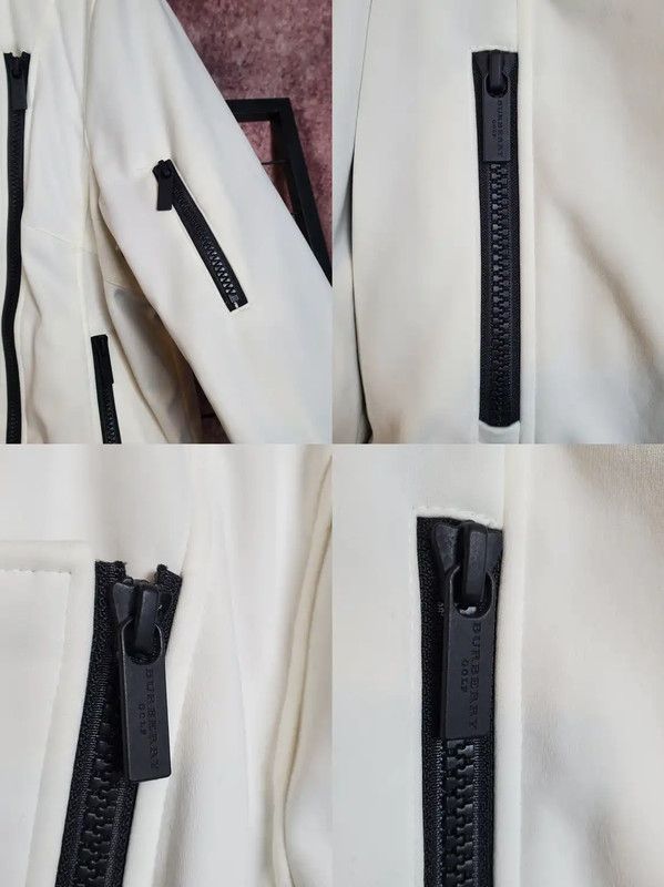 Burberry Burberry Men's White Spring Autumn Hooded Jacket Size US M / EU 48-50 / 2 - 9 Thumbnail