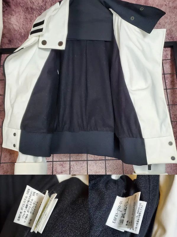 Burberry Burberry Men's White Spring Autumn Hooded Jacket Size US M / EU 48-50 / 2 - 10 Thumbnail