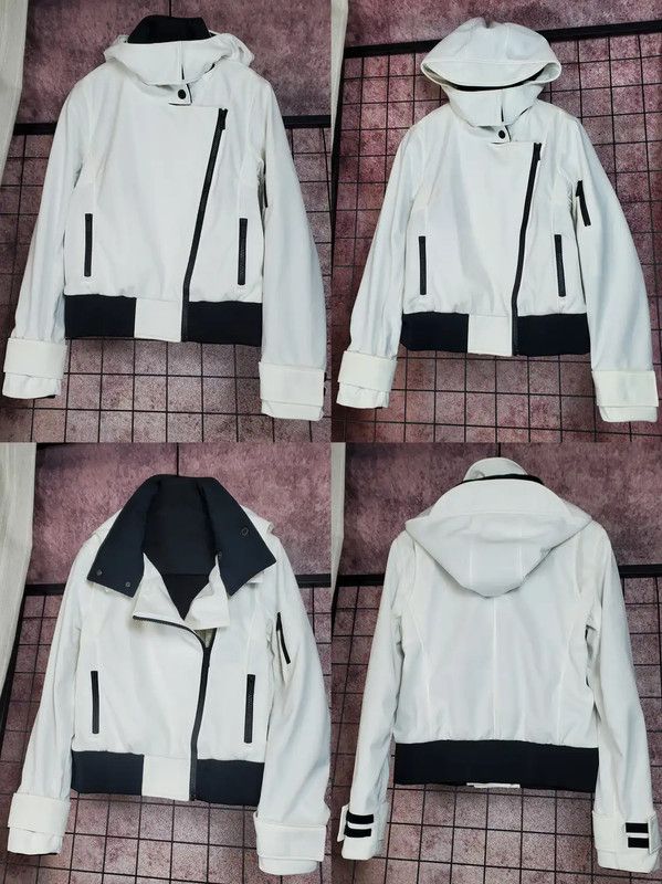 Burberry Burberry Men's White Spring Autumn Hooded Jacket Size US M / EU 48-50 / 2 - 2 Thumbnail