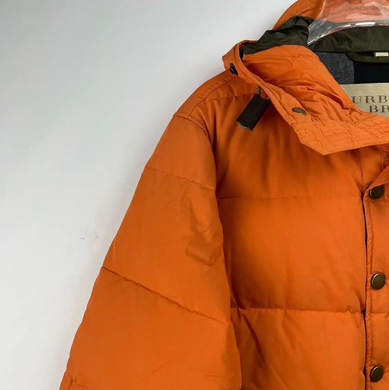 Burberry Burberry Orange Cotton Men's Puffer Jacket Size US XL / EU 56 / 4 - 4 Thumbnail