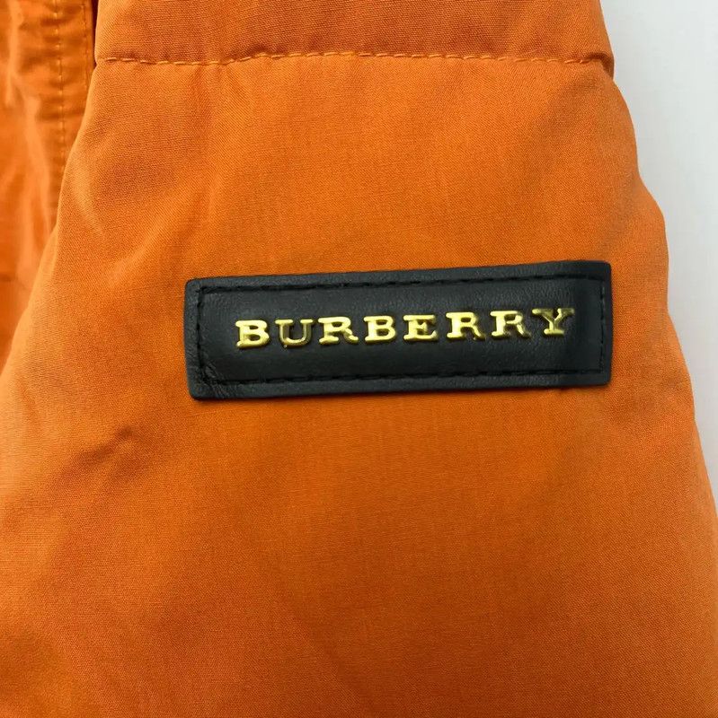 Burberry Burberry Orange Cotton Men's Puffer Jacket Size US XL / EU 56 / 4 - 6 Thumbnail