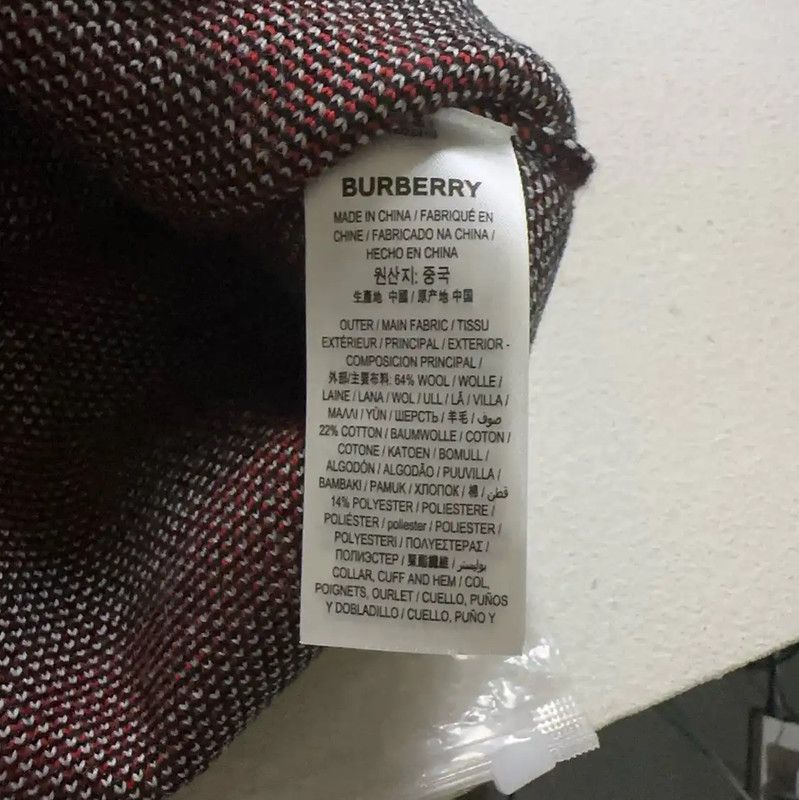 Burberry Burberry Black Wool Knit Sweater for Men Size US M / EU 48-50 / 2 - 5 Thumbnail