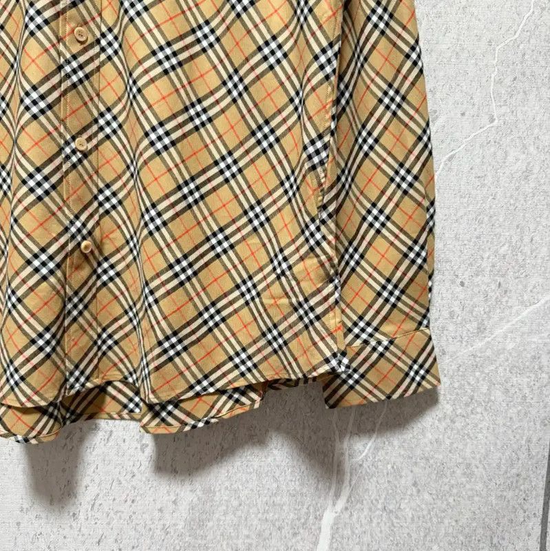 Burberry Burberry Men's L Size Khaki Logo Shirt Size US L / EU 52-54 / 3 - 5 Thumbnail