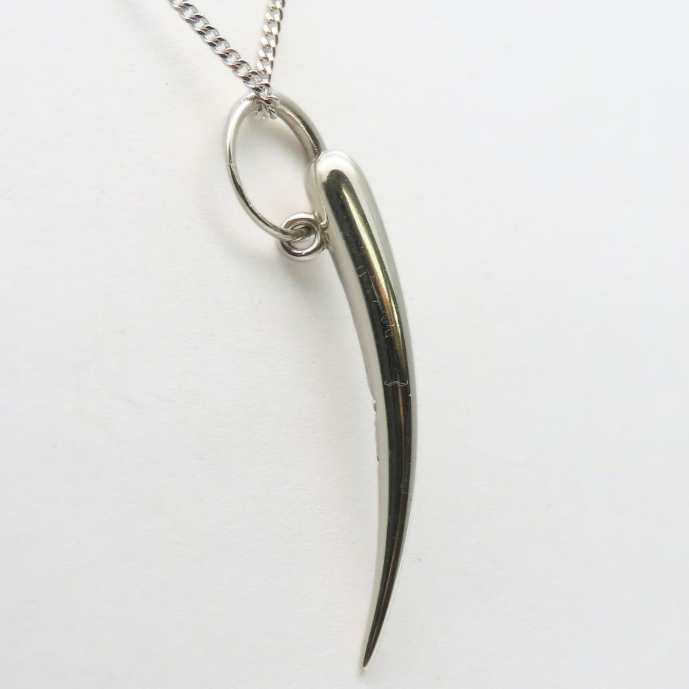 Other Georg Jensen Horn 451 UNO Silver925 Necklace Metal Necklace DUTY FREE for USA