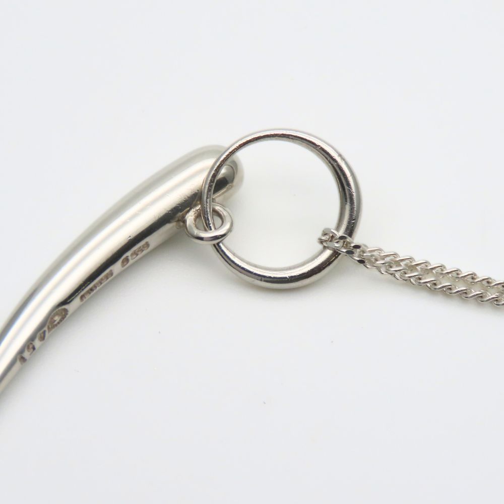 Other Georg Jensen Horn 451 UNO Silver925 Necklace Metal Necklace DUTY FREE for USA
