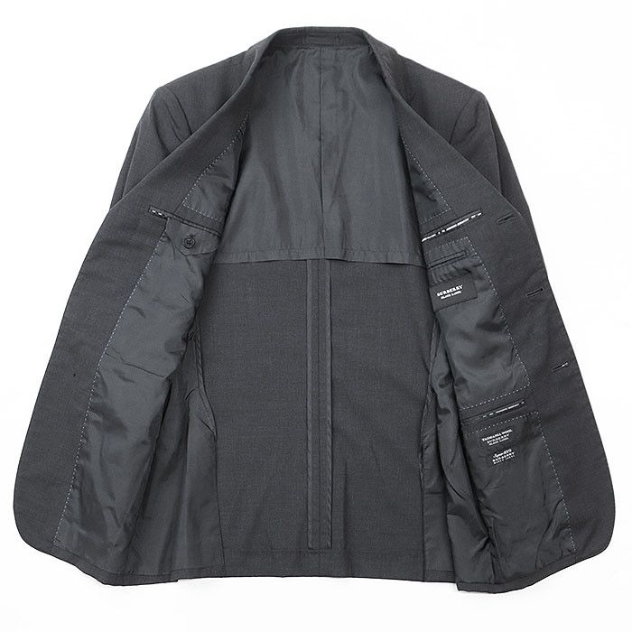 Burberry Burberry Burberry Black Label super100s Tasmanian Wool Suit Set Leather Suits BMD30-802-07 DUTY FREE for USA Size ONE SIZE - 5 Thumbnail