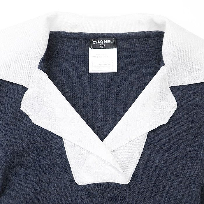 Chanel Chanel Chanel 08C P32410 Cotton Blend Top Cotton Tops 08C P32410 DUTY FREE for USA Size ONE SIZE - 12 Thumbnail