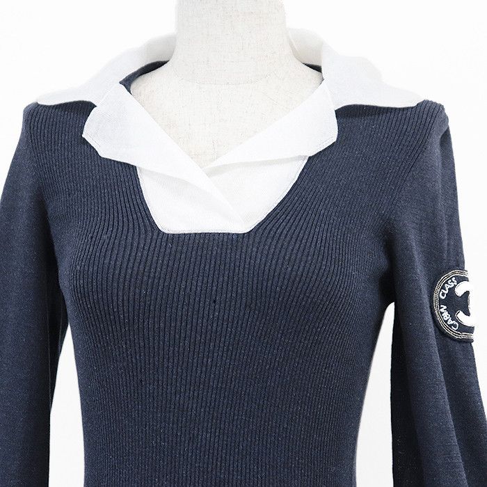 Chanel Chanel Chanel 08C P32410 Cotton Blend Top Cotton Tops 08C P32410 DUTY FREE for USA Size ONE SIZE - 2 Thumbnail