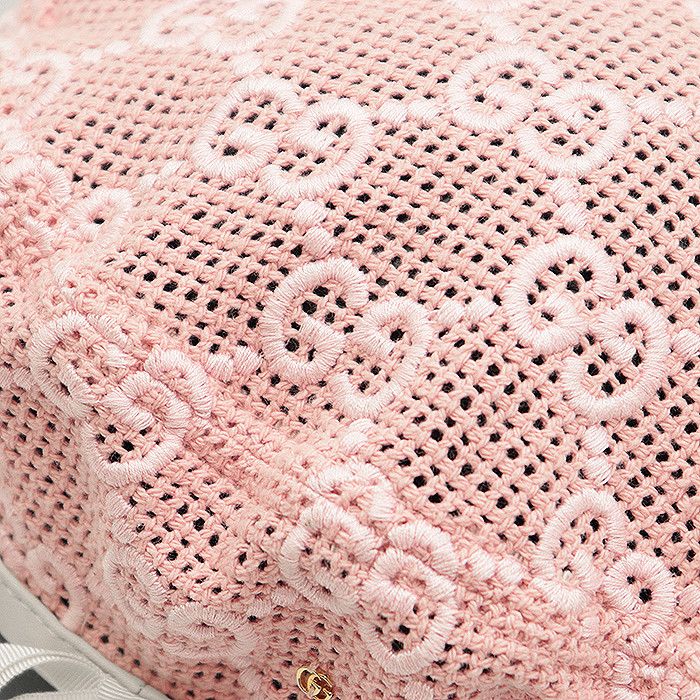 Gucci Gucci Gucci GG Monogram Embroidery Cotton Blend Beret Cotton Hats DUTY FREE for USA Size ONE SIZE - 11 Thumbnail