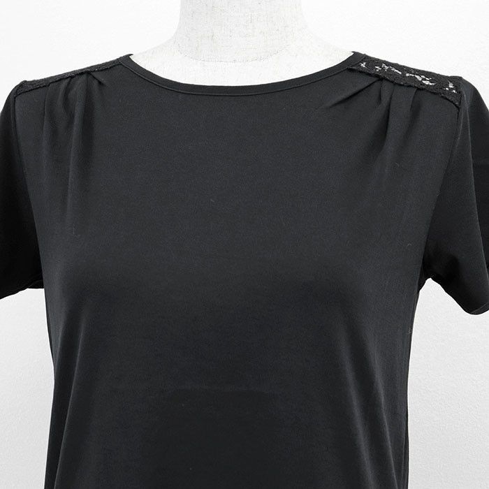 Dolce & Gabbana Dolce & Gabbana Dolce&Gabbana Cotton Nylon Top Cotton T-Shirts DUTY FREE for USA Size ONE SIZE - 2 Thumbnail