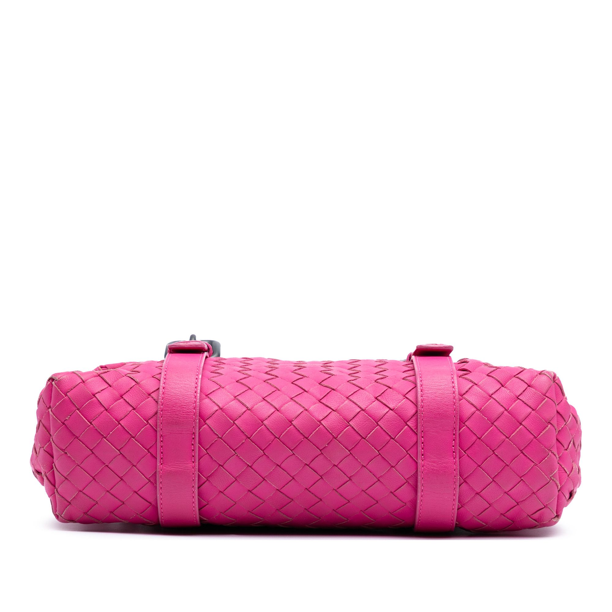 Bottega Veneta Bottega Veneta Nappa Intrecciato Flap Satchel Size ONE SIZE - 3 Thumbnail