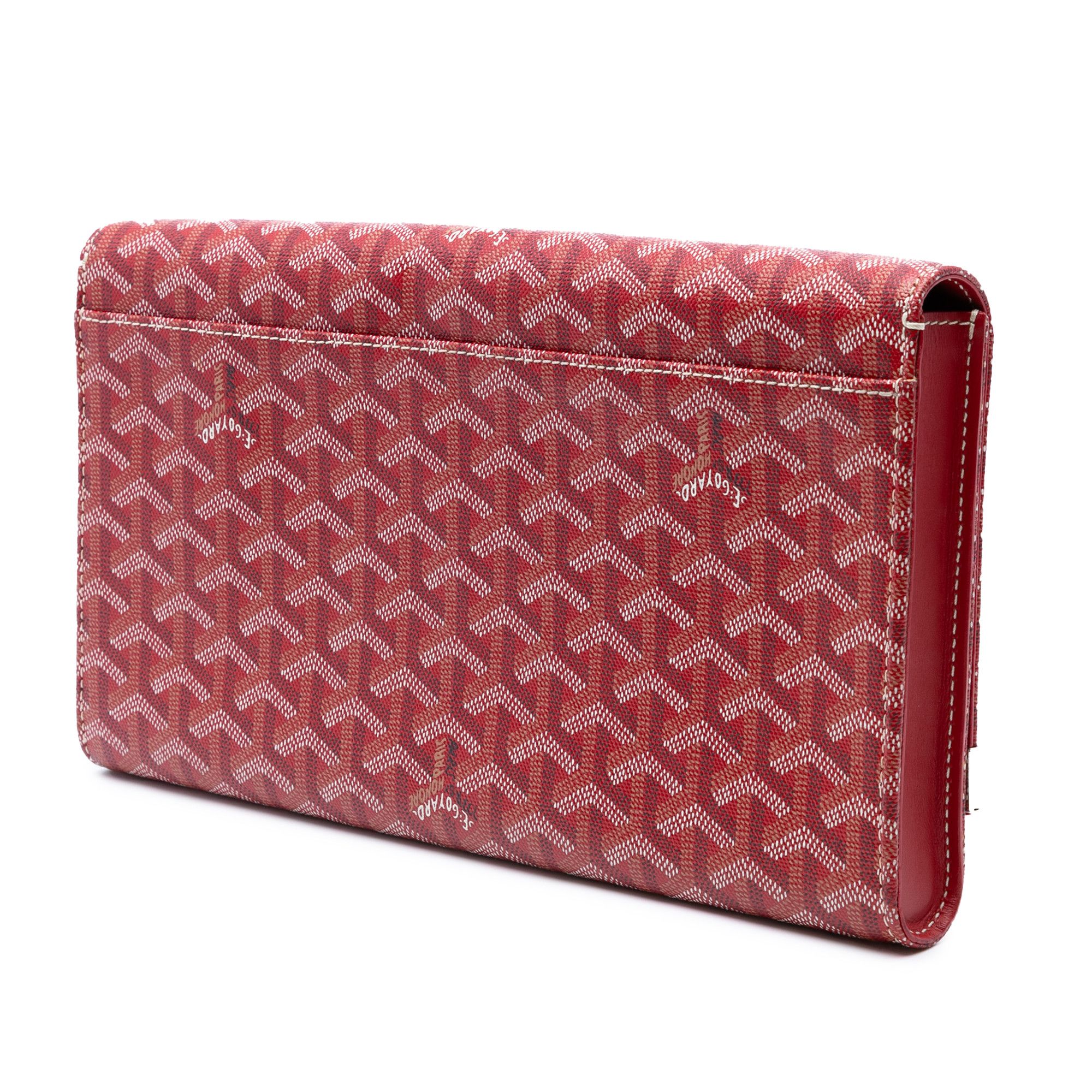 Goyard Goyardine Monte Carlo Bois Clutch