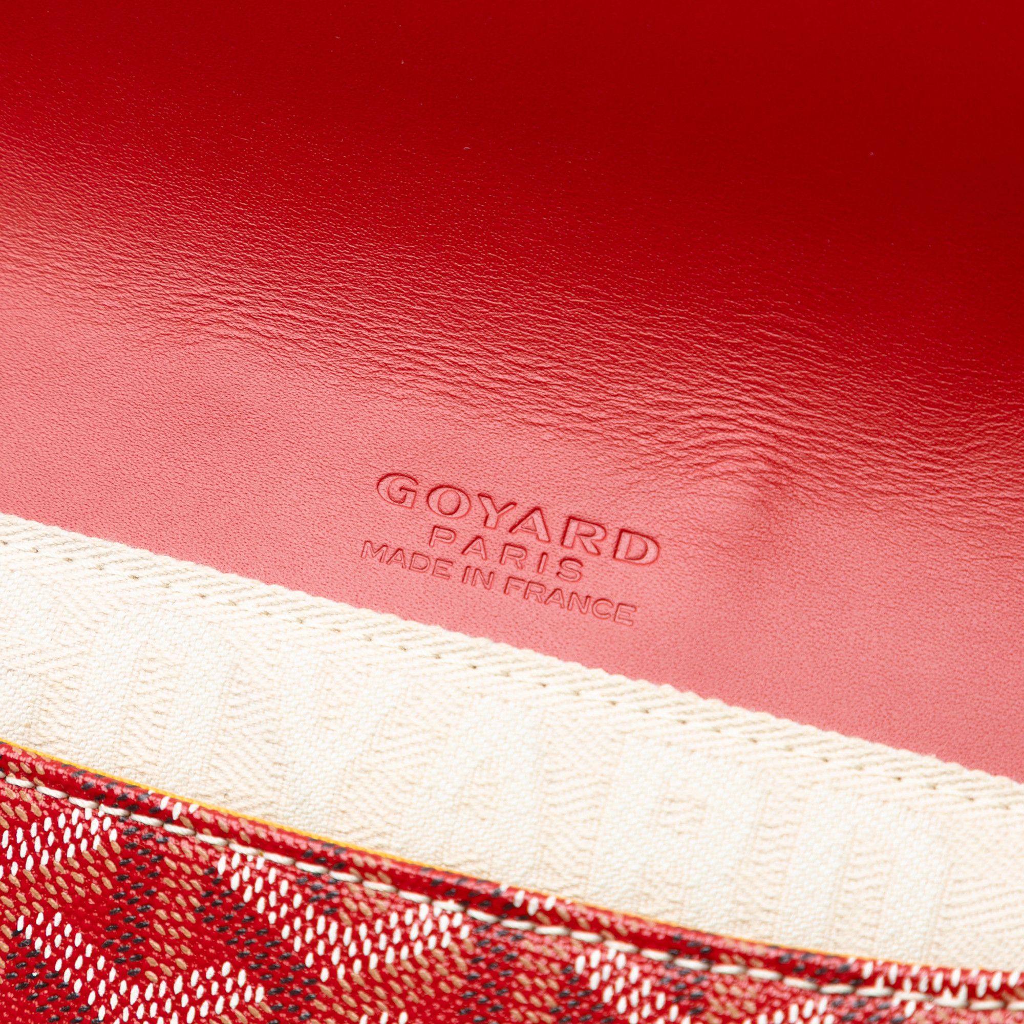 Goyard Goyardine Monte Carlo Bois Clutch