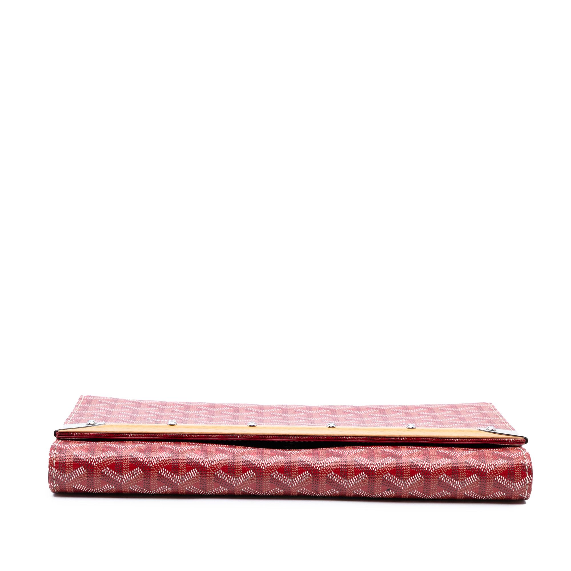 Goyard Goyardine Monte Carlo Bois Clutch