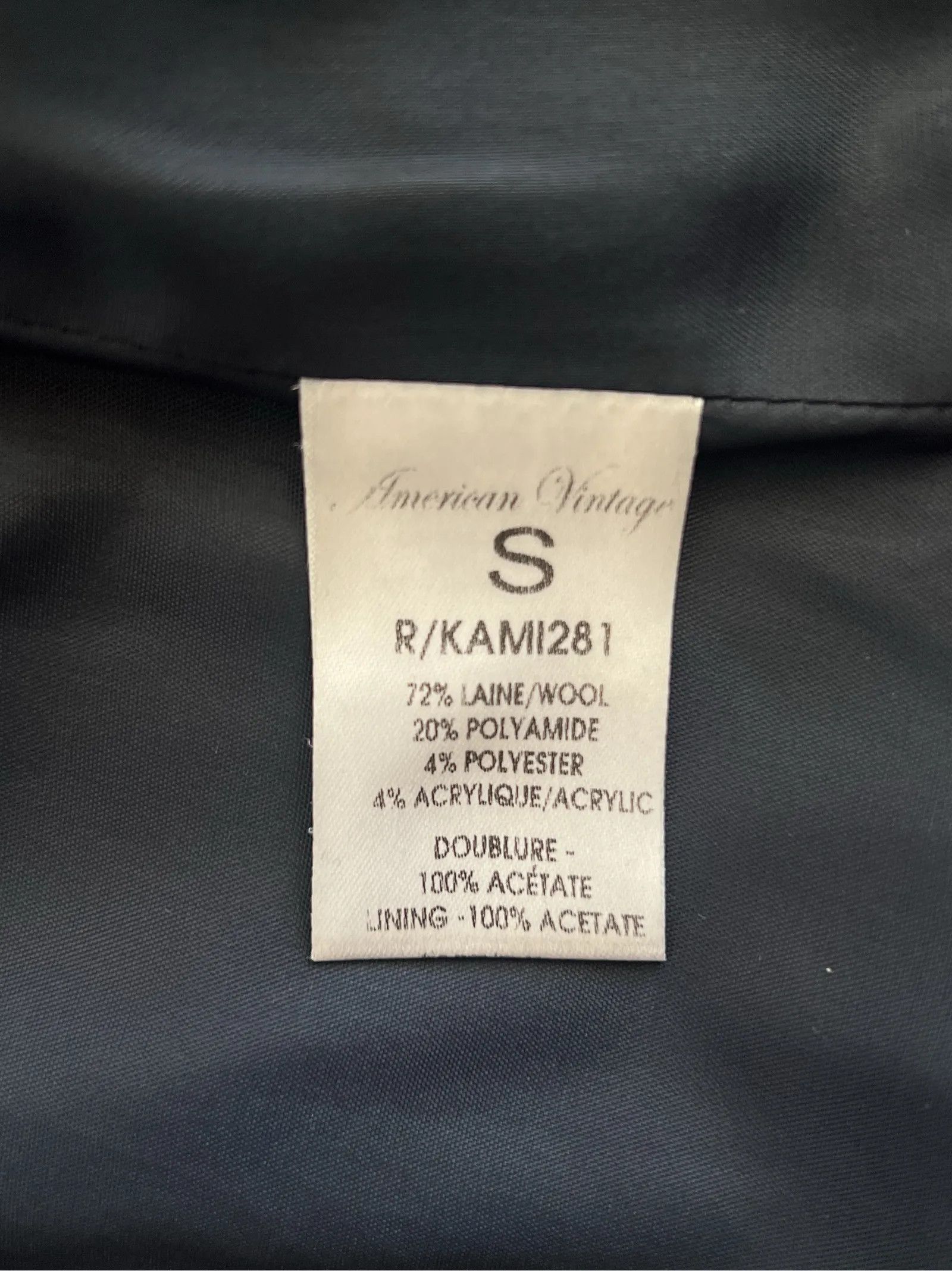 Vintage American Vintage Jacket Size S / US 4 / IT 40 - 3 Thumbnail