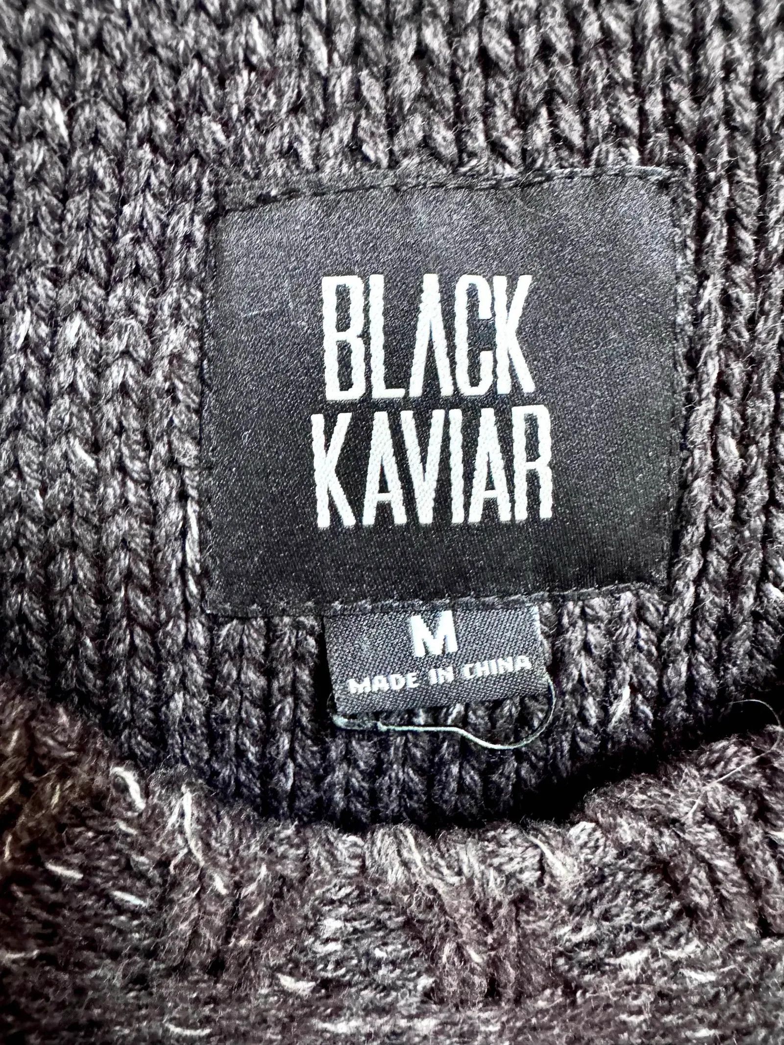 Black Kaviar Black Kaviar Cardigan Size US M / EU 48-50 / 2 - 2 Thumbnail