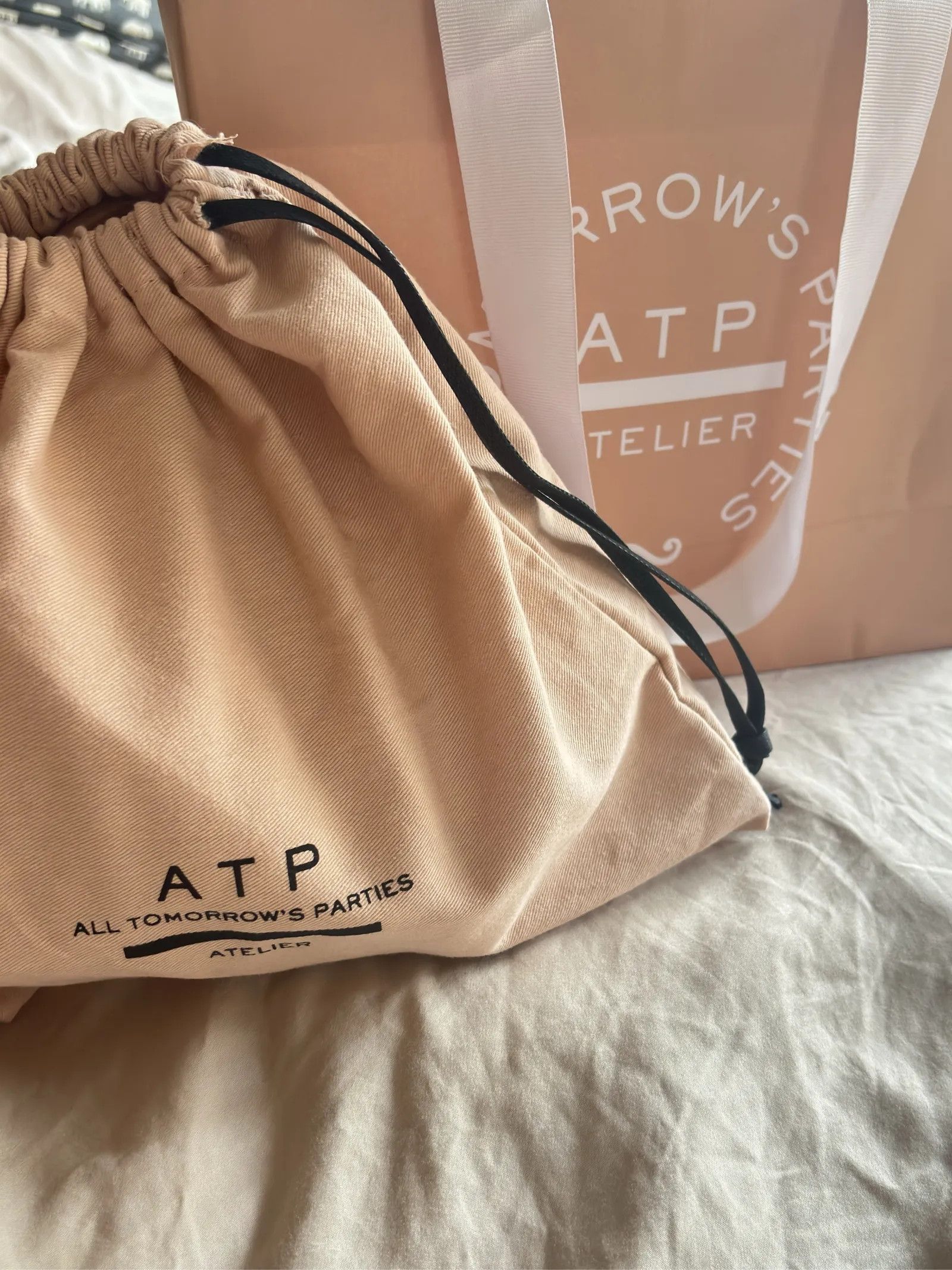 ATP Atelier ATP Atelier Montalcino Stitch Nocciola Vacchetta Bucket Bag Size ONE SIZE - 6 Thumbnail