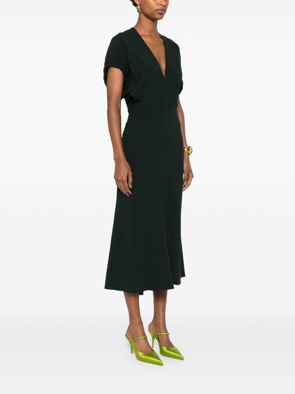 Victoria Beckham MIDI DRESS Size XS / US 0-2 / IT 36-38 - 4 Thumbnail