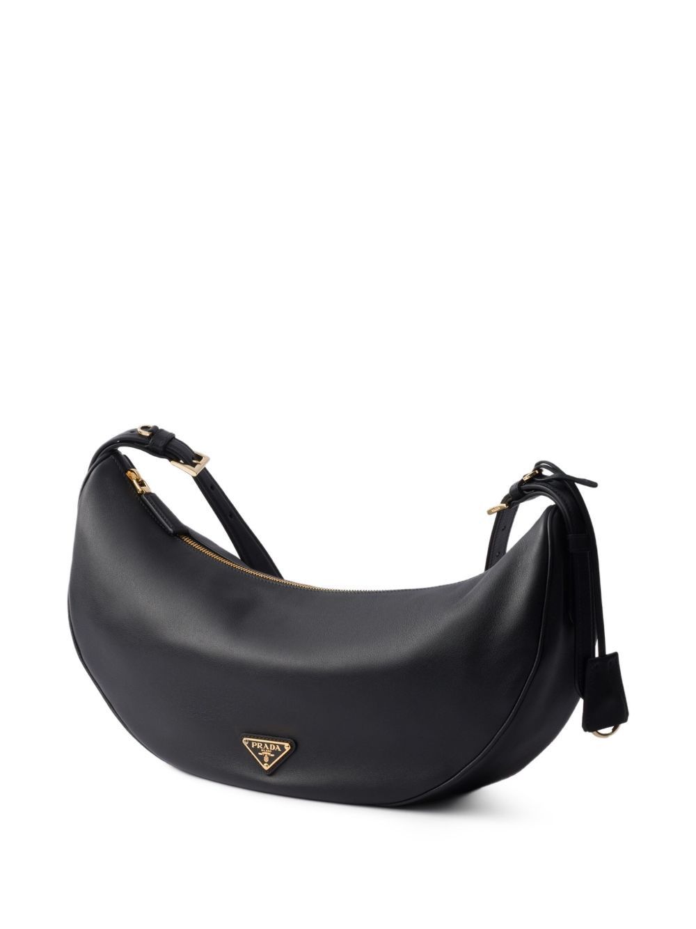 Prada DEMI-LUNE LEATHER SHOULDER BAG Size ONE SIZE - 5 Thumbnail