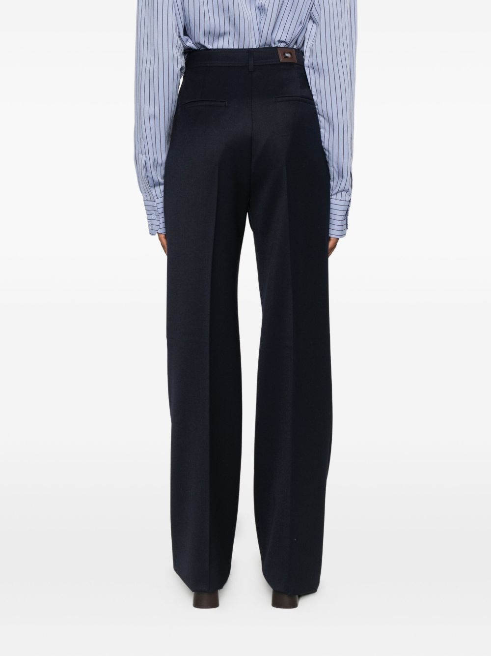 Max Mara WOOL TROUSERS Size 28" / US 6 / IT 42 - 3 Thumbnail
