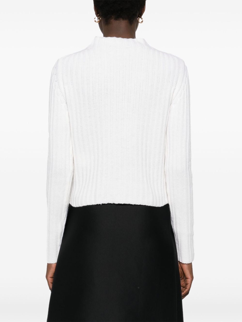 Max Mara CASHMERE TURTLENECK SWEATER Size L / US 10 / IT 46 - 4 Thumbnail
