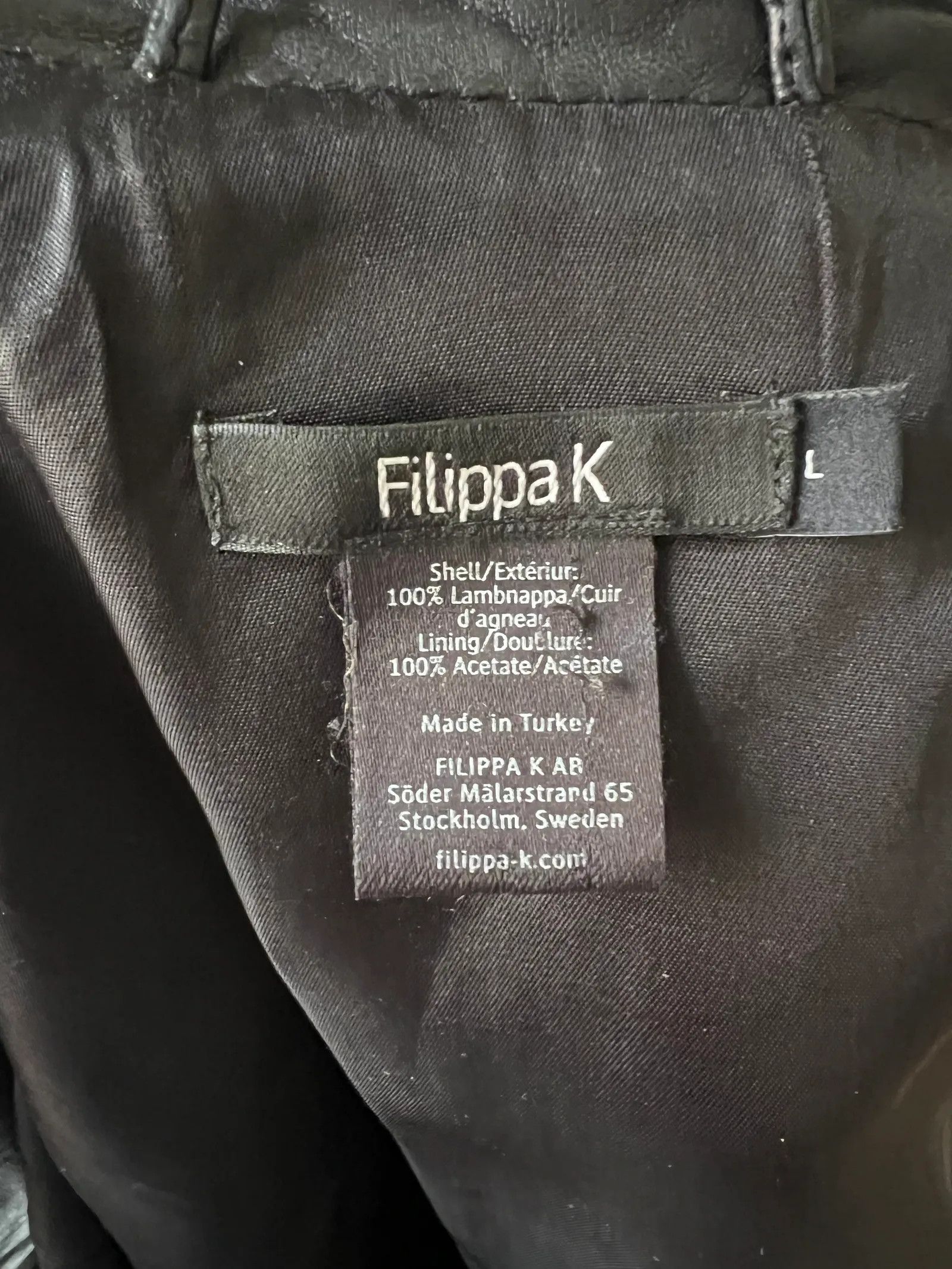 Filippa K Filippa K Leather Jacket Size M / US 6-8 / IT 42-44 - 2 Thumbnail