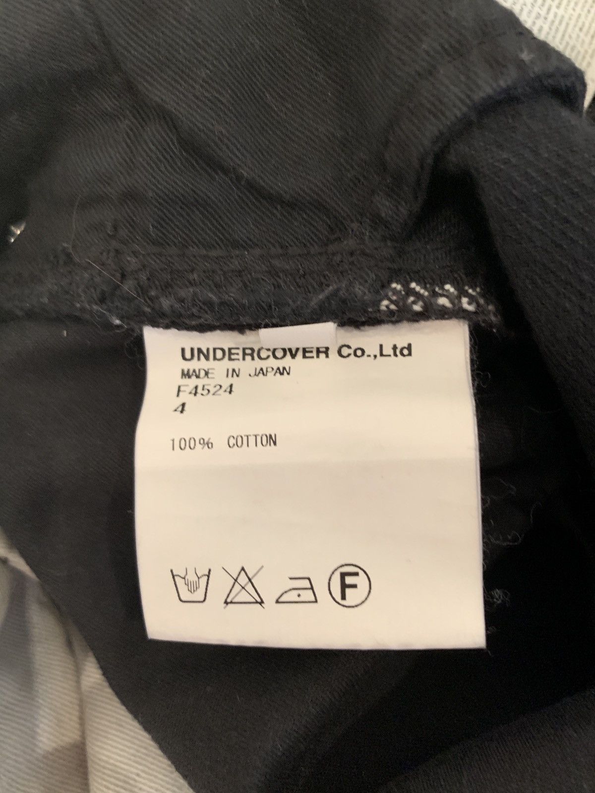Undercover Black On Black Hybrid Cargos Sz. 4 😳 Size US 31 - 5 Thumbnail